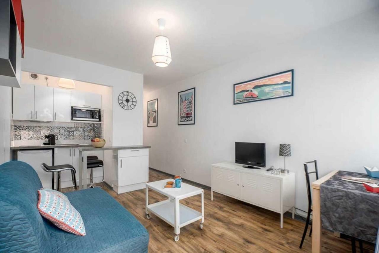 Bayonne Et Anglet A Pied - Terrasse Bois Privative Apartment Luaran gambar